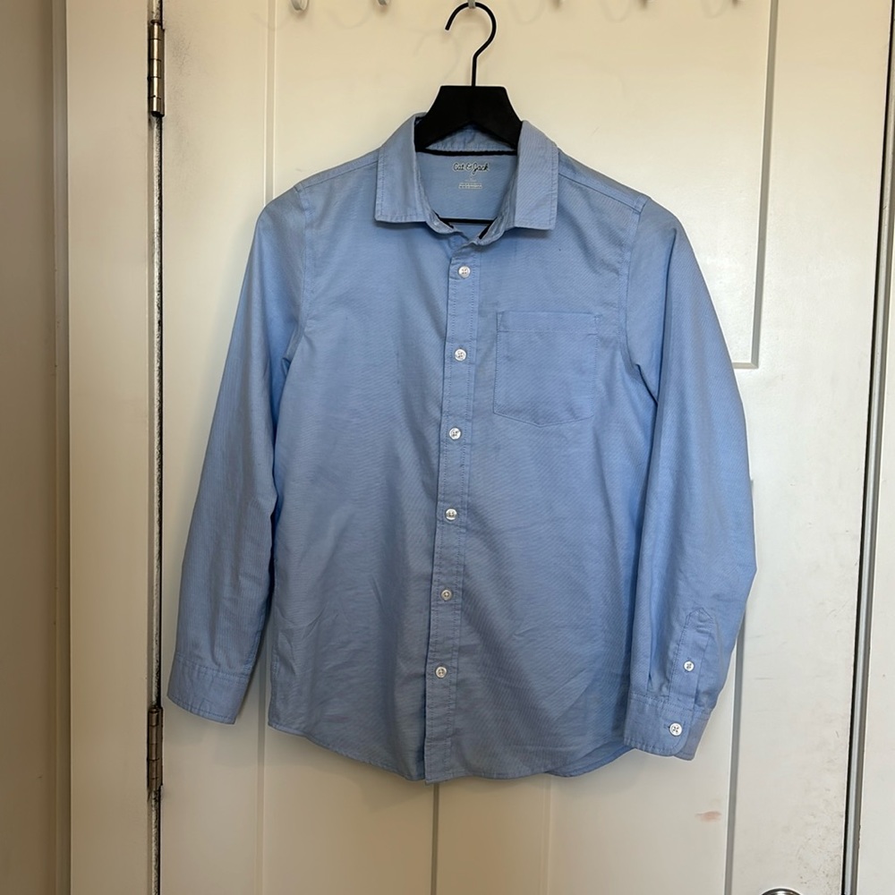 cat and jack boys button down shirt